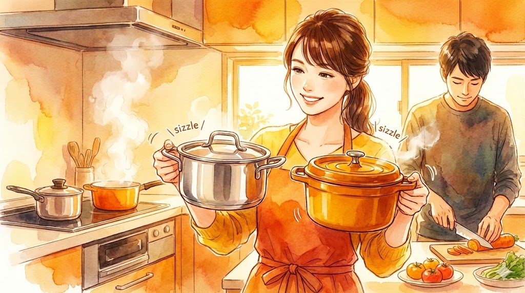 IHの鍋でご飯を炊くメリットと基本の道具選び