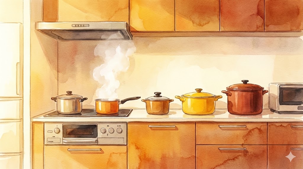 3鍋でのご飯の炊き方を合数やIH環境で使い分けるコツ