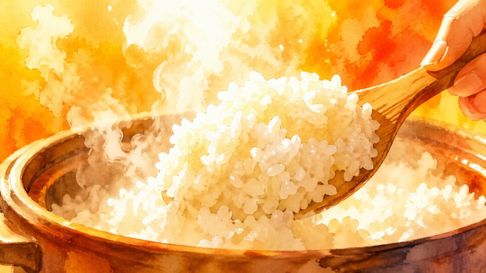 6美味しさを引き出す蒸らし時間とほぐし方の極意