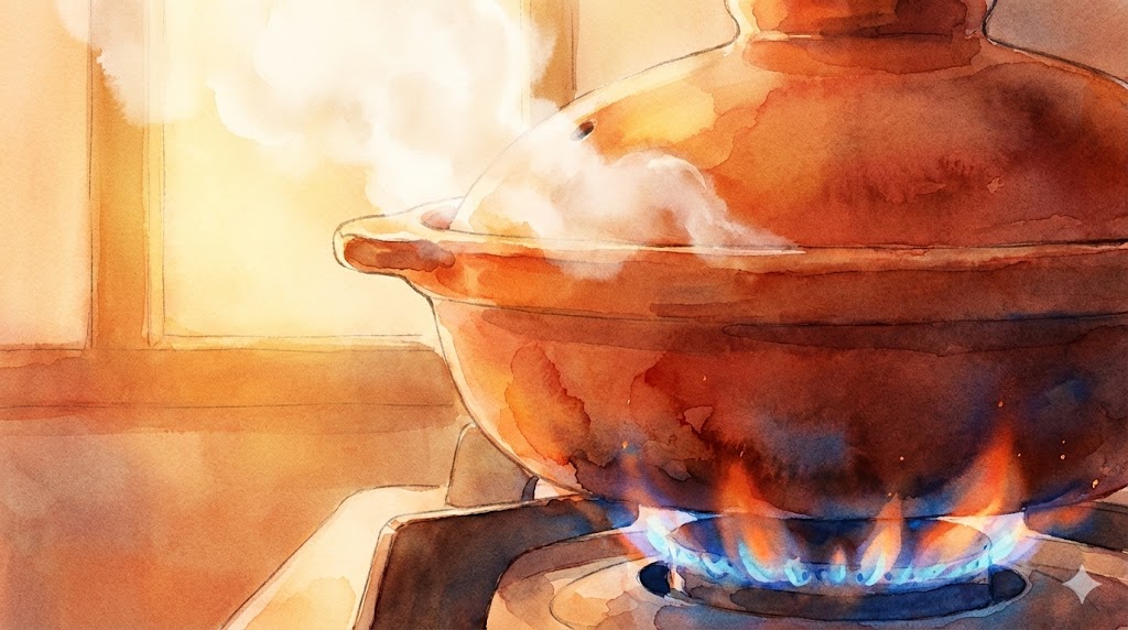 鍋でのふきこぼれや焦げを最小限に抑える火加減のコツ