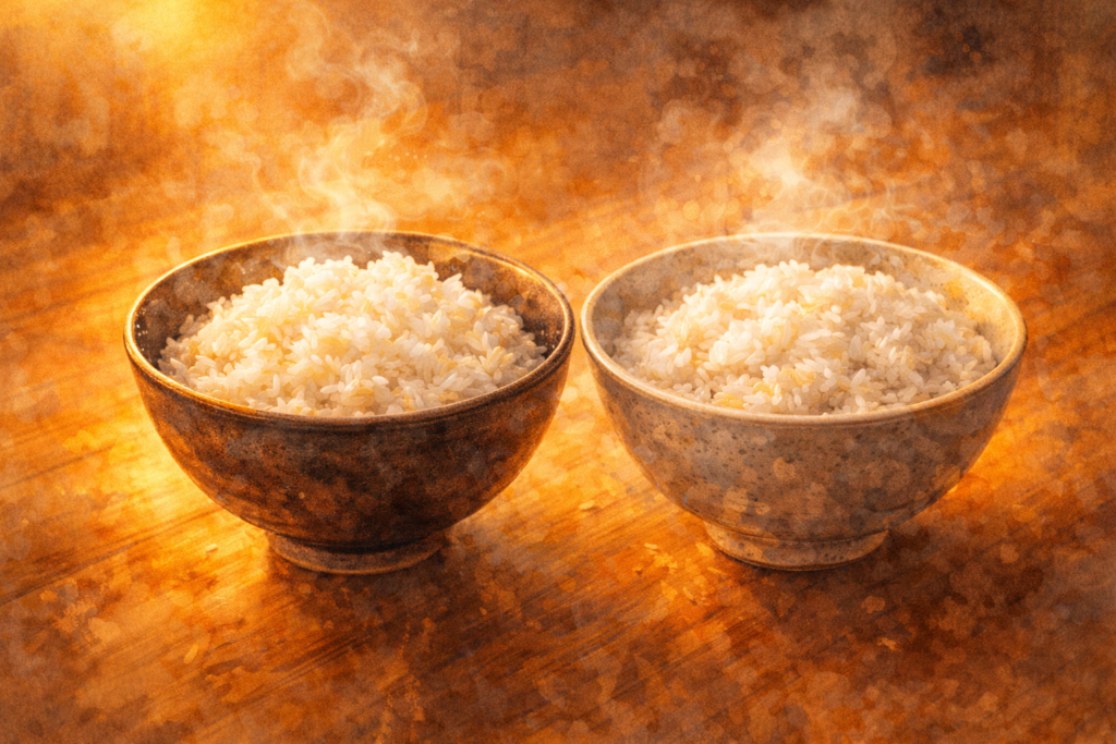 04炊飯器との味の違いはどこにある？