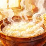 普通の鍋でご飯を炊く浸水なしの手順！芯を残さず時短で炊く方法