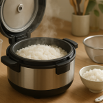 圧力鍋でご飯を炊く基本のステップ！合数別の加圧時間と水加減