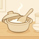 土鍋でご飯を炊く時間は何分？合数別の目安と時短のコツ