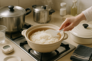 鍋ご飯が焦げる原因と対策：おこげと焦げ付きの違い