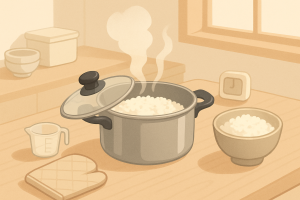 鍋でのご飯の炊き方をマスター！無洗米を美味しく炊くコツ