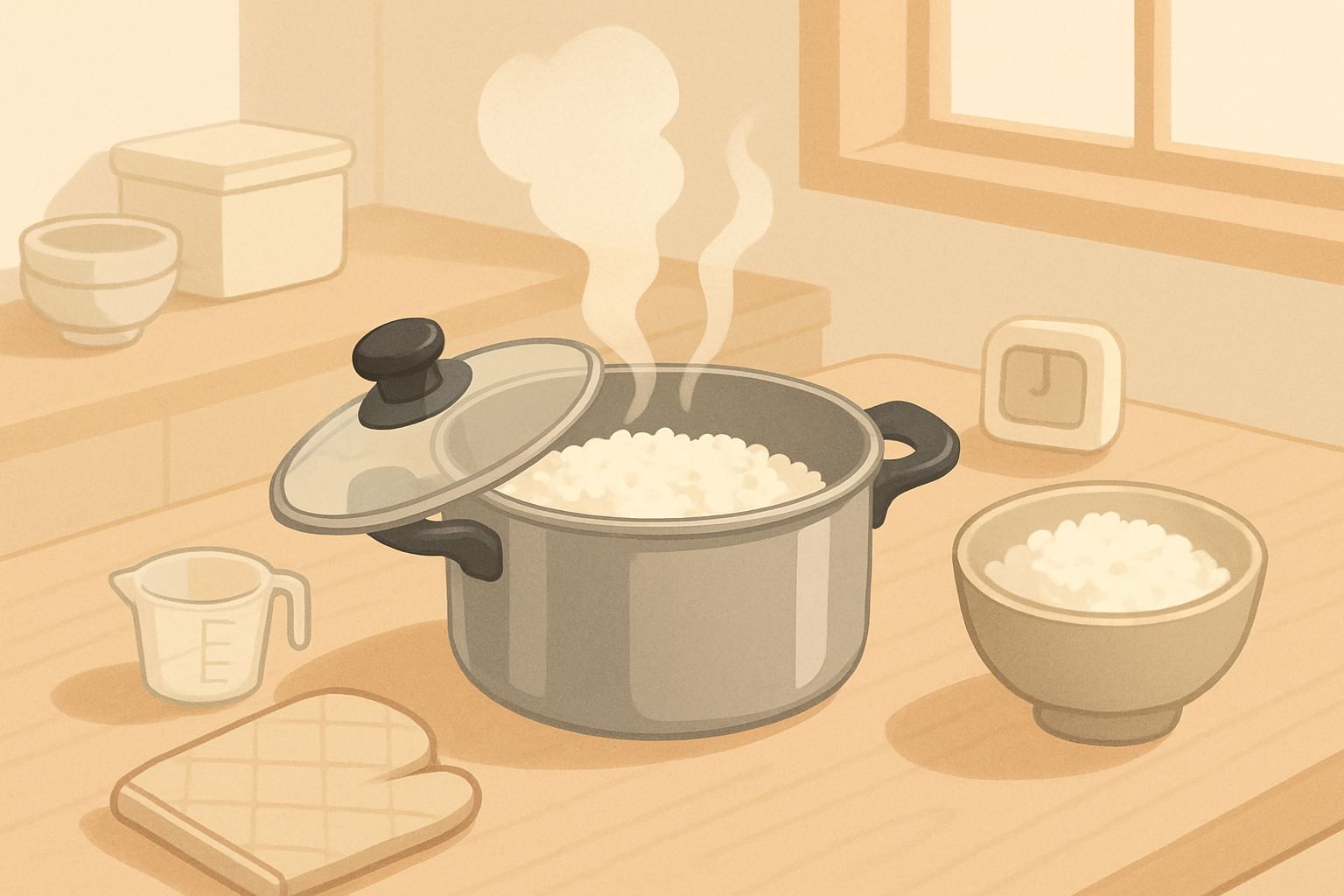 鍋でのご飯の炊き方をマスター！無洗米を美味しく炊くコツ